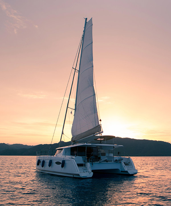 Live it up on a Yacht or Catamaran