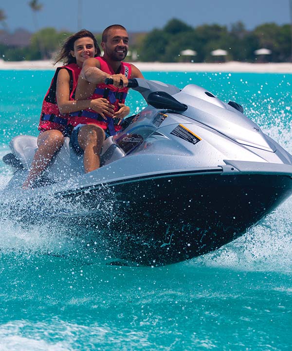 Zip through the waves a Jet Ski